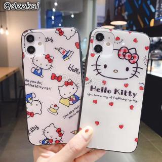 เคสโทรศัพท์พิมพ์ลายเคสโทรศัพท์มือถือลายคิตตี้สําหรับ Samsung Galaxy A 750 A 7 A 9 A 8 A 5 2018 J 4 J 6 Plus 2018 J 5 J 7 Prime A 6 Plus