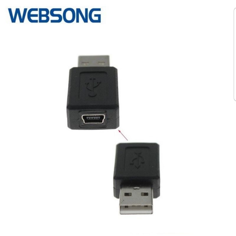ขั้วต่อ USB Male to USB Mini 5P เว็บซองตัวเมีย