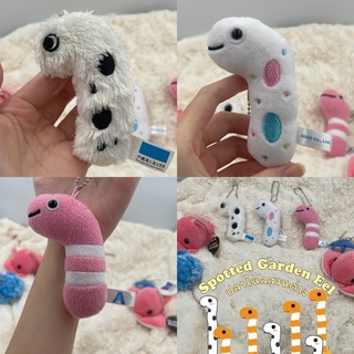 พวงกุญแจปลาไหลสวนด่าง Spotted Garden Eel Plush Toy Keychain