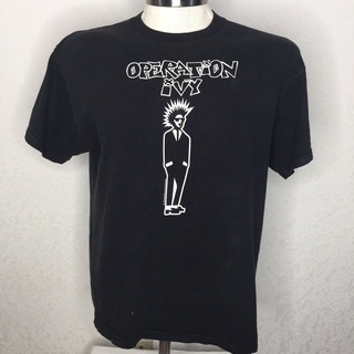 เสื้อยืดลําลอง แขนสั้น คอกลม พิมพ์ลาย Operation Ivy Hardcore Ska Punk Rock Machete ขนาดใหญ่ เข้ากับทุกการแต่งกาย สไตล์วิ