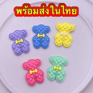 DIY เรซิ่น ซิลิโคน [พร้อมส่ง] 1ชิ้น ขนาดใหญ่ สําหรับติดตกแต่ง diy ลายการ์ตูนหมีแบบใหม่ (รหัส BB05)