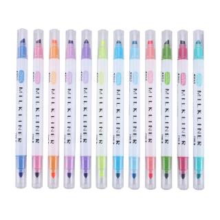 ปากกาไฮไลท์ลายม้าลาย 12 ชิ้น