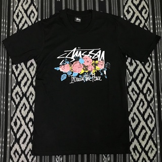 Stussy Premium เสื้อยืดผ้าฝ้าย 100 % แฟชั่นสําหรับผู้ชาย