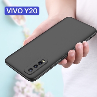 TPU CASE เคส วีโว่ VIVO Y20/Y20s/Y20i/Y12S  เคสซิลิโคน เคสนิ่ม สวยและบางมาก เคสสีดํา [ส่งจากไทย] รุ่นใหม่