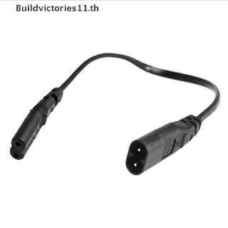 【Buildvictories11】อะแดปเตอร์สายเคเบิลต่อขยาย Iec 320 2-Pin c7 ตัวเมีย เป็น c8 ตัวผู้ 8 30 ซม.