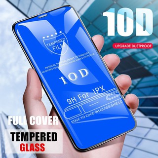 10D iPhone XS Max XR XS X 11 12 Pro Max 7 8 6 6s Plus Full Tempered Glass Screen Protector 12mini SE 2020 Glass Film