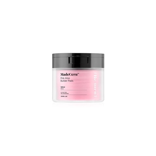 SKINRx LAB MadeCera Pink Aloe Builder Pads (Re-turn) RX 140ml [60 Sheets] แผ่นเช็ดบำรุงผิวแบบไม่ล้างออก