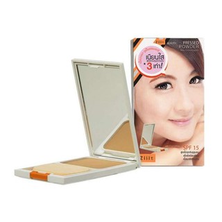 ZiiiT Beauty Pressed Powder แป้งพัฟผสมรองพื้น SPF15