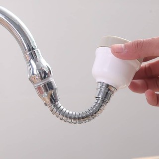 Turbo head Faucet Water หัวก็อกเพิ่มแรงดันน้ำพร้อมคอหมุน 360 องศา