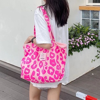 กระเป๋าสะพาย "Pink Leopard bag"