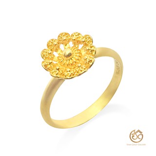 Goldlery แหวน ทองคำ 24K (99.99%) Little Sweet แบบ 02