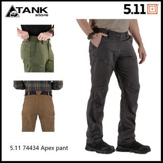 5.11 74434 Apex pant 74434 กางเกงขายาวแทคติคอลl 10 กระเป๋า สวมใส่ปฏิบัติงานและลำลอง กันละอองน้ำได้ โดย Tankstore