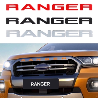 สติกเกอร์โลโก้ตัวอักษร 3D ABS พร้อมกาวโครเมียม สําหรับ Ford RANGER 2015-2021