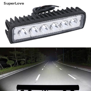 สุดยอด♥ โคมไฟตัดหมอก 18W 6 นิ้ว LED 4WD UTE SUV สําหรับรถบรรทุก ออฟโร้ด