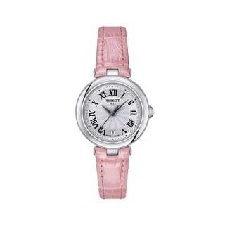 Tissot Bellissima Small Lady ทิสโซต์ เบลลิสซิม่า สีขาว สายสีชมพู T1260101601301 นาฬิกาผู้หญิง