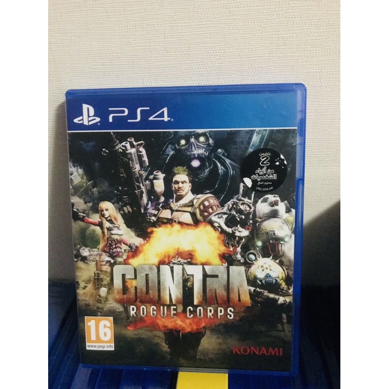 Contra แผ่นPs4 ,มือ2