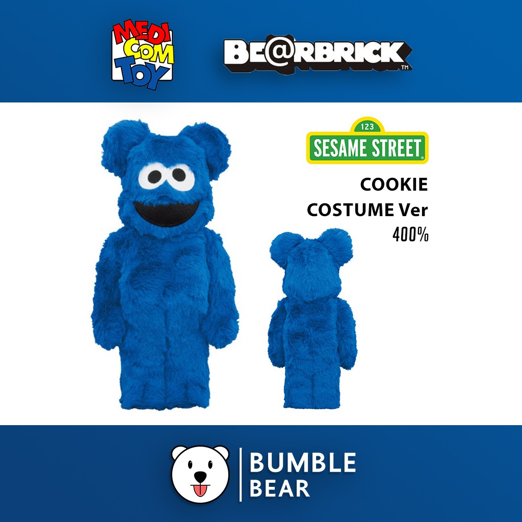 BE@RBRICK セサミストリート ベアブリック クッキーモンスター1000% Amazon.co.jp: ベアブリック クッキーモンスター コスチューム版