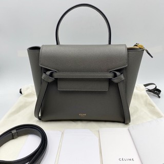 Like newww Celine nano beltbag grey ออกช็อปมาปี 19 code 18 new logo