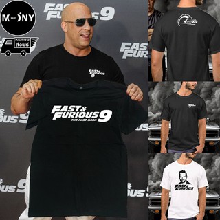 Fast&amp;Furious9 เสื้อยืด Fast9 (งานดี ถูกที่สุด) ผ้าดี cotton100, สกรีนแบบเฟล็ก PU เนียนสวย ไม่แตก ไม่ลอก