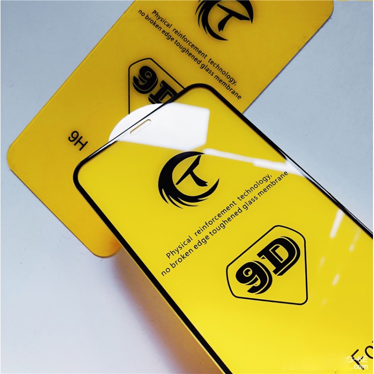 ฟิล์มกระจก แบบเต็มจอ 9D  สำหรับรุ่น OPPO A5S A52 A92 RENO5 A93 A3S A73 A16 A12 A15 A54 RENO4 A91 A73 A31 A74 A7 A7 A53 - รูปที่ 2