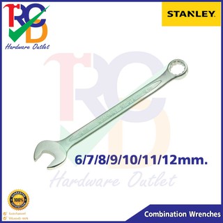 Stanley ประแจแหวนข้างปากตาย ( Combination Wrenches )