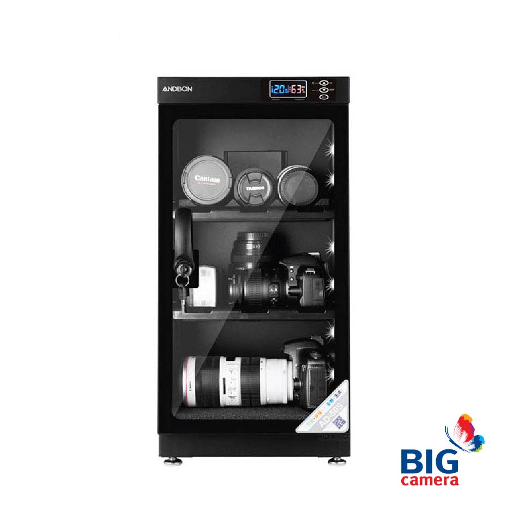 Andbon AD-50S Electronic Dry Cabinet DSLR Dry Box [ตู้กันชื้น] - ประกันศูนย์
