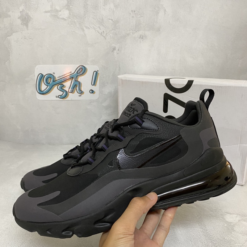 Nike air best sale max react black