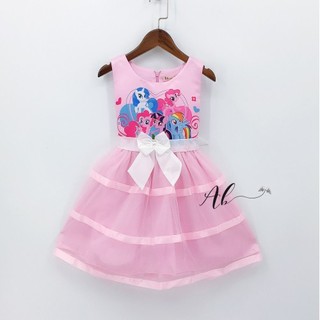 Angel Baby Little Pony Dress (สีชมพู)