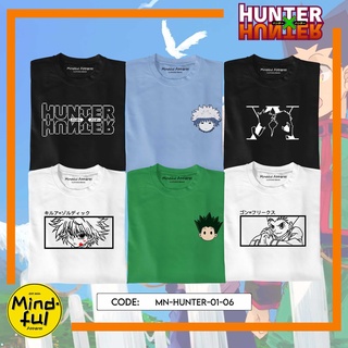 HUNTER X HUNTER MINI GRAPHIC TEES PRINTS | MINDFUL APPAREL T-SHIRTSเสื้อยืด