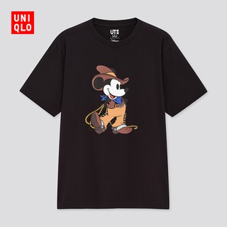 Uniqlo เสื้อยืดแขนสั้นพิมพ์ลายแฟชั่น Unisex ( Ut ) Mfa Icons ( 433695 Uniqlo ) ใหม่