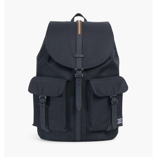 กระเป๋าเป้ Herschel Dawson Backpack - Black / Black Gum Rubber ของแท้ ส่ง