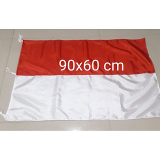Bendera Merah Putih 60x90 cm | Bendera Indonesia | Bendera rumahan ukuran 60x90cm | merah putih agustusan sedang