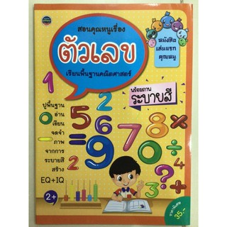 สอนคุณหนูเรื่องตัวเลข 1-10 พร้อมระบายสี  อนุบาล (ภูมิปัญญา)