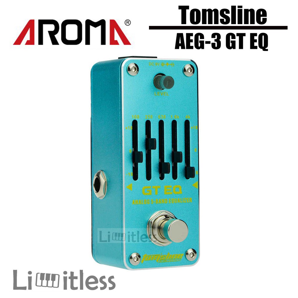 Tomsline AEG3 AEG-3 กีตาร์ Equalizer Pedal โดย Aroma Original