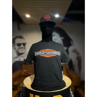 เสื้อยืด HARLEY-DAVIDSON Mens Stacked Logo Tee