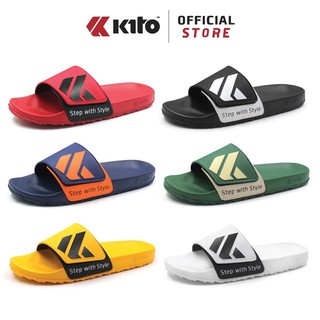 [ลูกค้าใหม่ราคา 1 บาท]🍀Kito รองเท้าแตะ Unisex รุ่น AH68 Size 36-43🍀