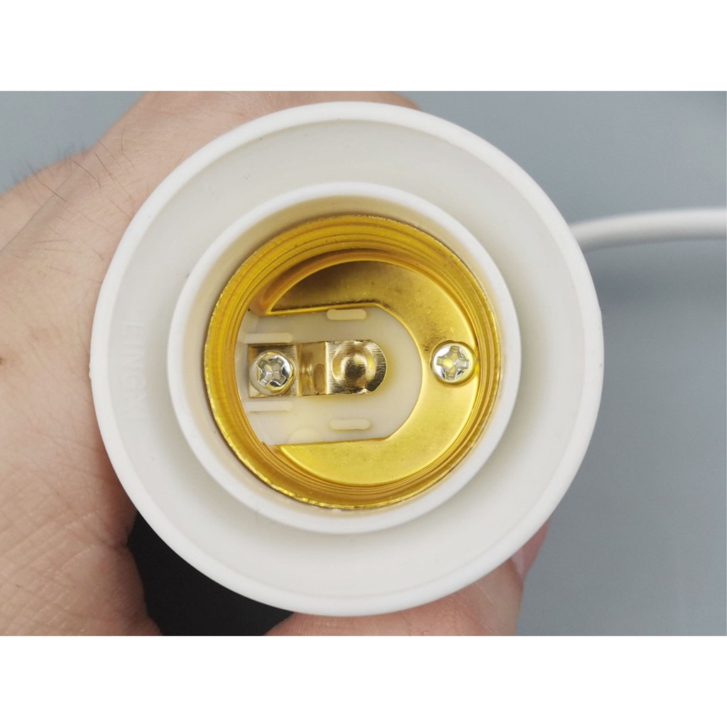 สายขั้วไฟ E27 ขนาด 4 เมตร ราคาถูก คุณภาพดี ขั้วไฟ ขั้วไฟE27