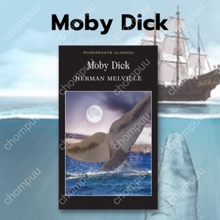 หนังสือนิยายภาษาอังกฤษ Moby Dick โมบิดิก วาฬเพชฌฆาตใต้สมุทร โมบี้ ดิ๊ก fiction English book