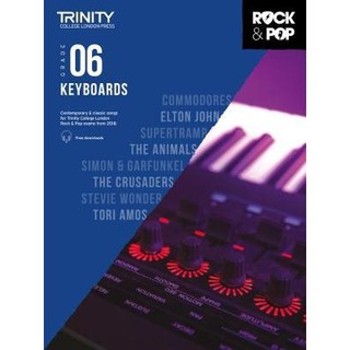 Trinity College London Rock &amp; Pop 2018 Keyboards Grade 6 (TCL017222)