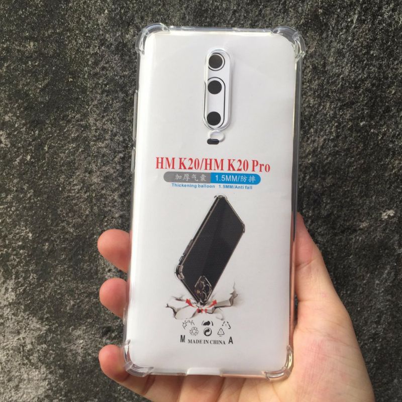 เคส Xiaomi Redi K20/ K 20 Pro - เคสพลาสติกใสกันกระแทกปกป้อง 4 มุม