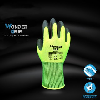 ถุงมือ Wonder Grip WG-501 เคลือบ Nitrile USA