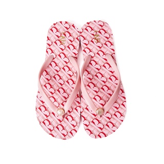 O&amp;B รองเท้าแตะ Malibu flip flop in Pink bikini