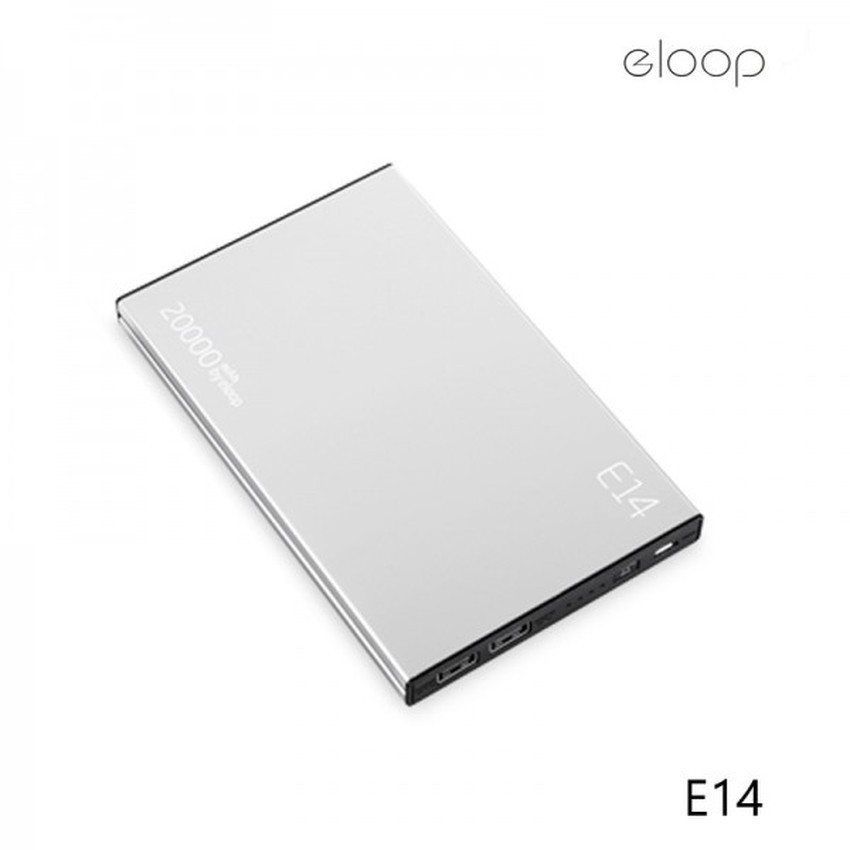 Eloop Power Bank 20000mAh E14 (Silver) ประกันศูนย์