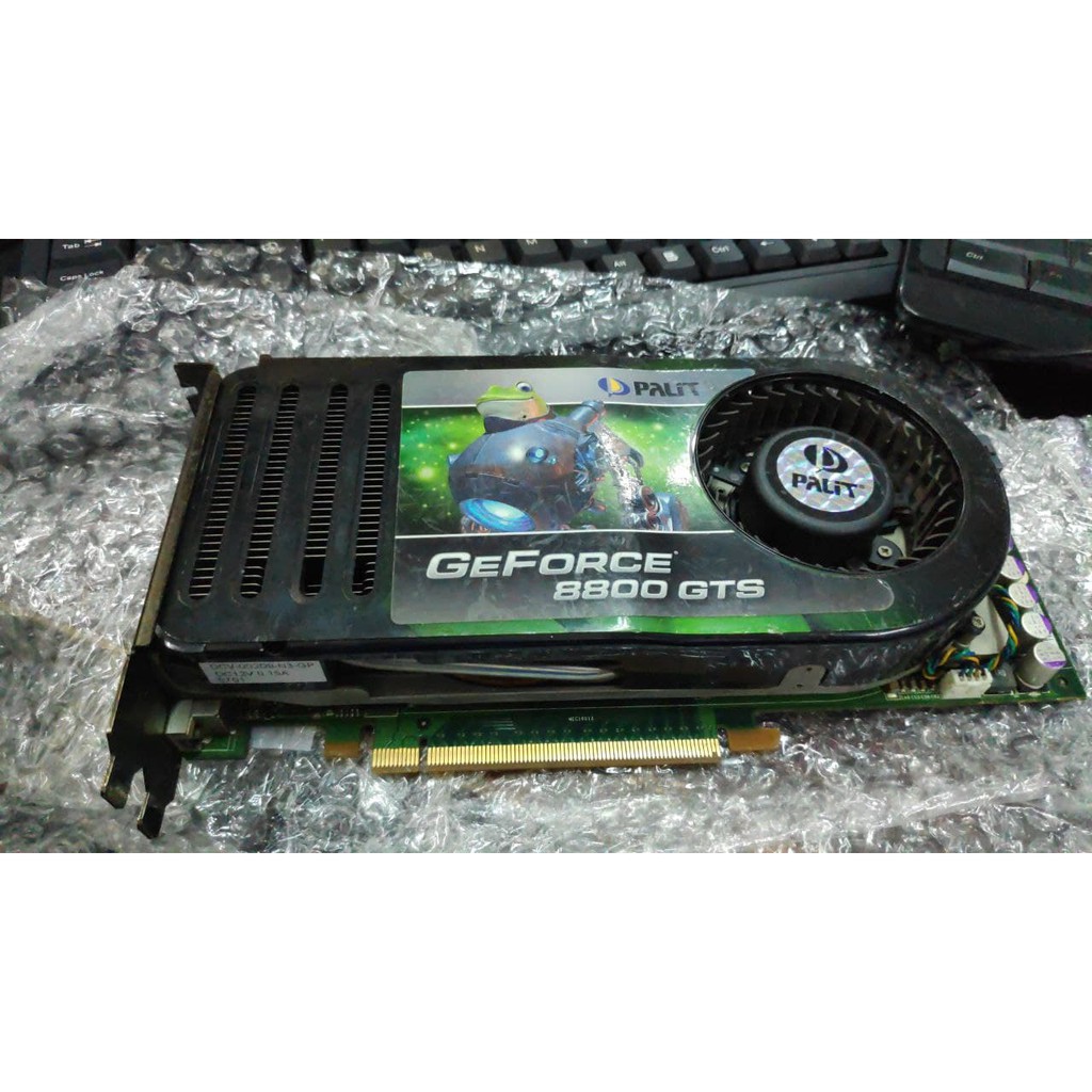 VGA NVIDIA GEFORCE 8800GTS 320MB 320BIT DDR3 8800 GTS VGA 320MB 320BIT