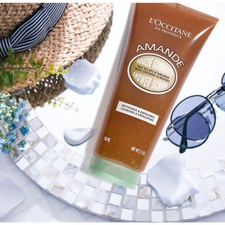 สครับ Loccitane Almond Shower Scrub 200 ml.