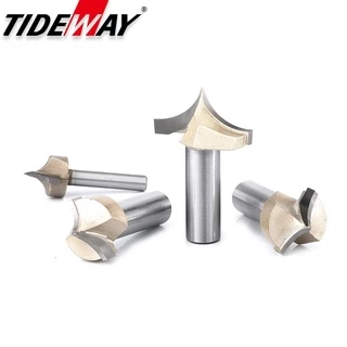 เครื่องมือแกะสลักคาร์ไบด์ Cnc Router Bit 1/2 Shank สําหรับงานไม้