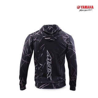 YAMAHA เสื้อแจ็คเก็ตมีฮู้ด ยามาฮ่า Max Series สีดำ