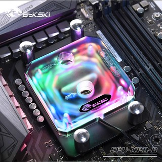 🌈BYKSKI AMD CPU WATER BLOCK RGB CPU-XPR-B Ryzen AM4 AM3