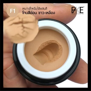 FAKE ครีมรองพื้นปกปิดด่างขาว ปกปิดให้เนียนกับเฉดสีที่คุณเลือกผสมเองได้