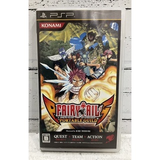 แผ่นแท้ [PSP] Fairy Tail Portable Guild (ULJM-05608 | 08050)